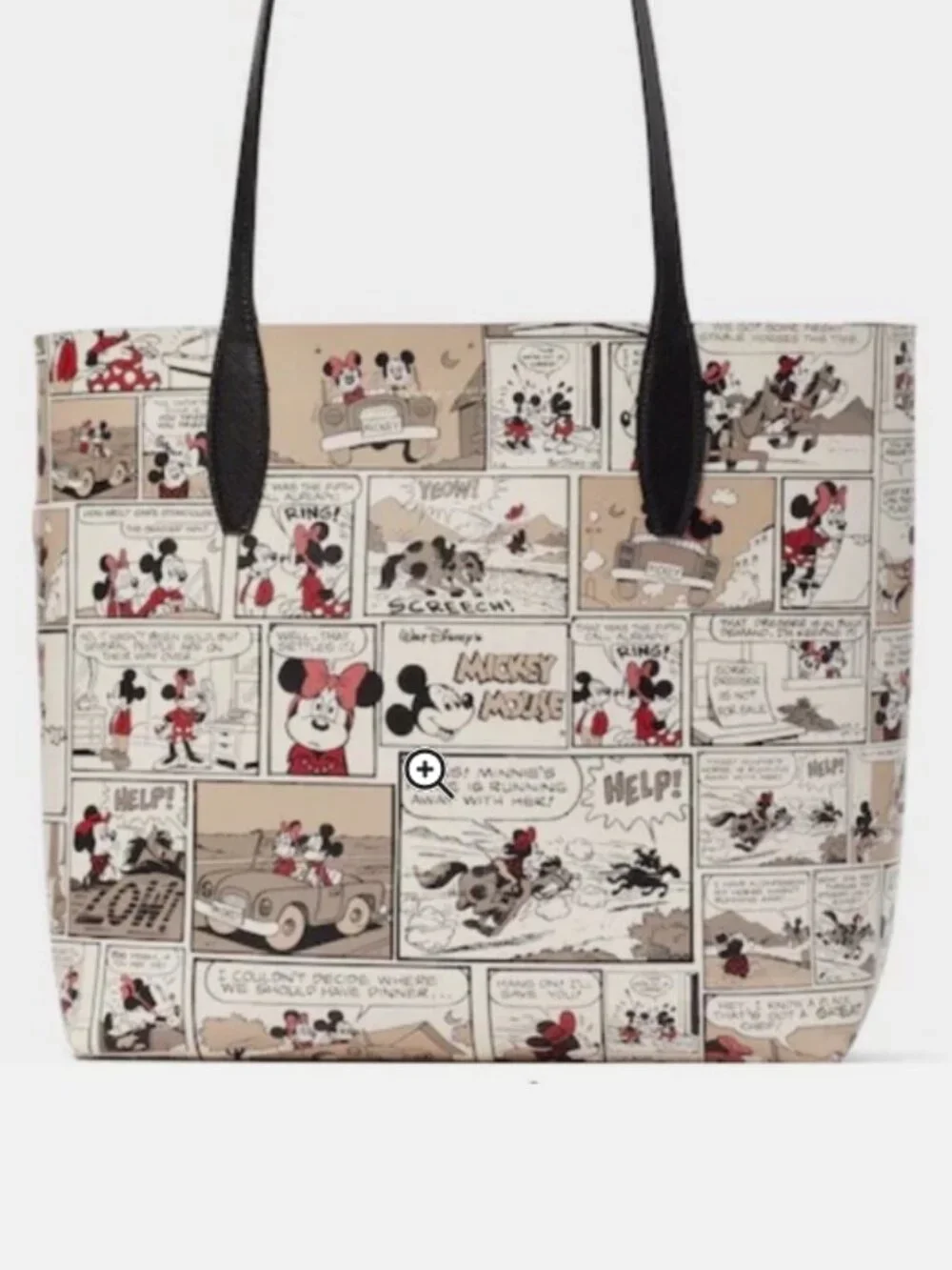 NWT Disney X Kate Spade New York Minnie Mouse Tote Bag & Wristlet